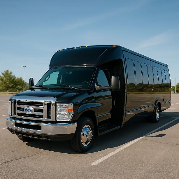 Charter Bus Rental Kokomo 18 Passenger Minibus